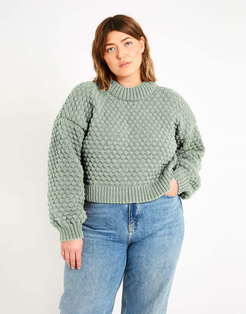 Jasper Sweater Eucalyptus Green