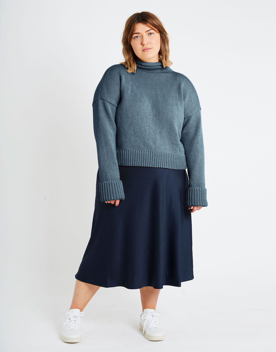 Pull Holiday Slate Blue