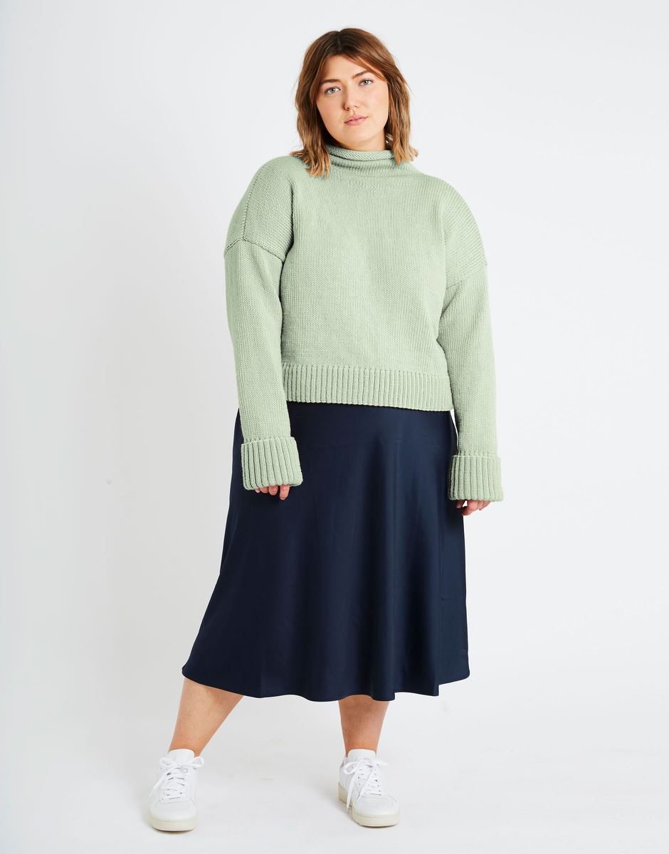 Pull Holiday Eucalyptus Green