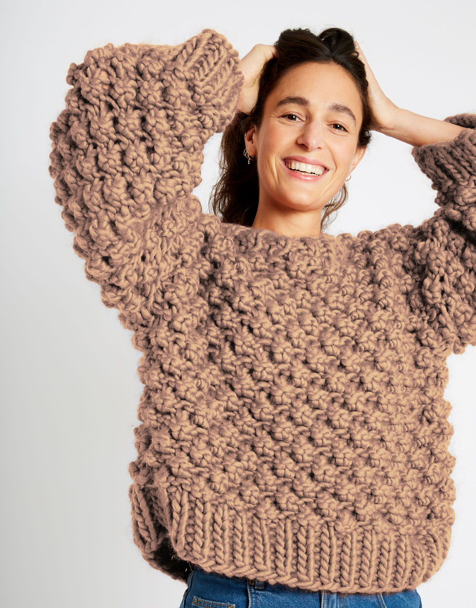 Winter Wonderland Sweater Mineral Pink