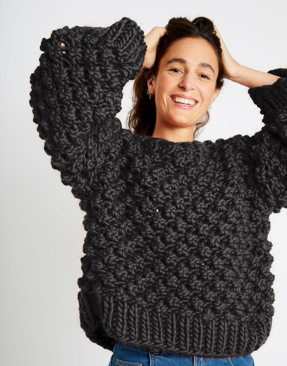Winter Wonderland Sweater Charcoal