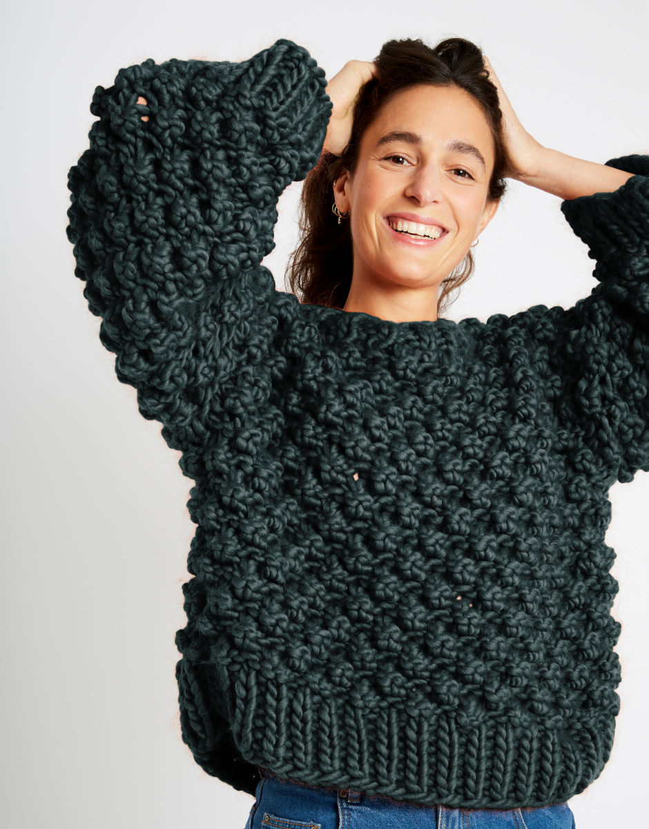Winter Wonderland Sweater Forest Green