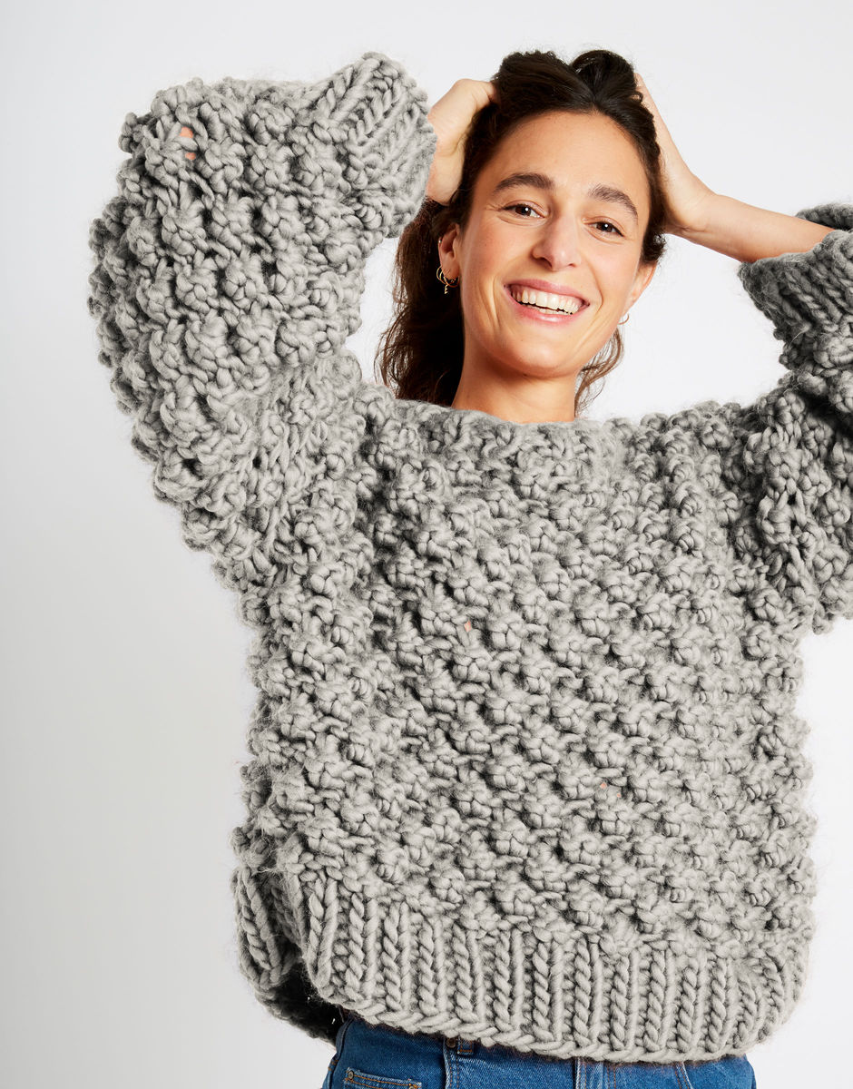 Winter Wonderland Sweater Rocky Grey