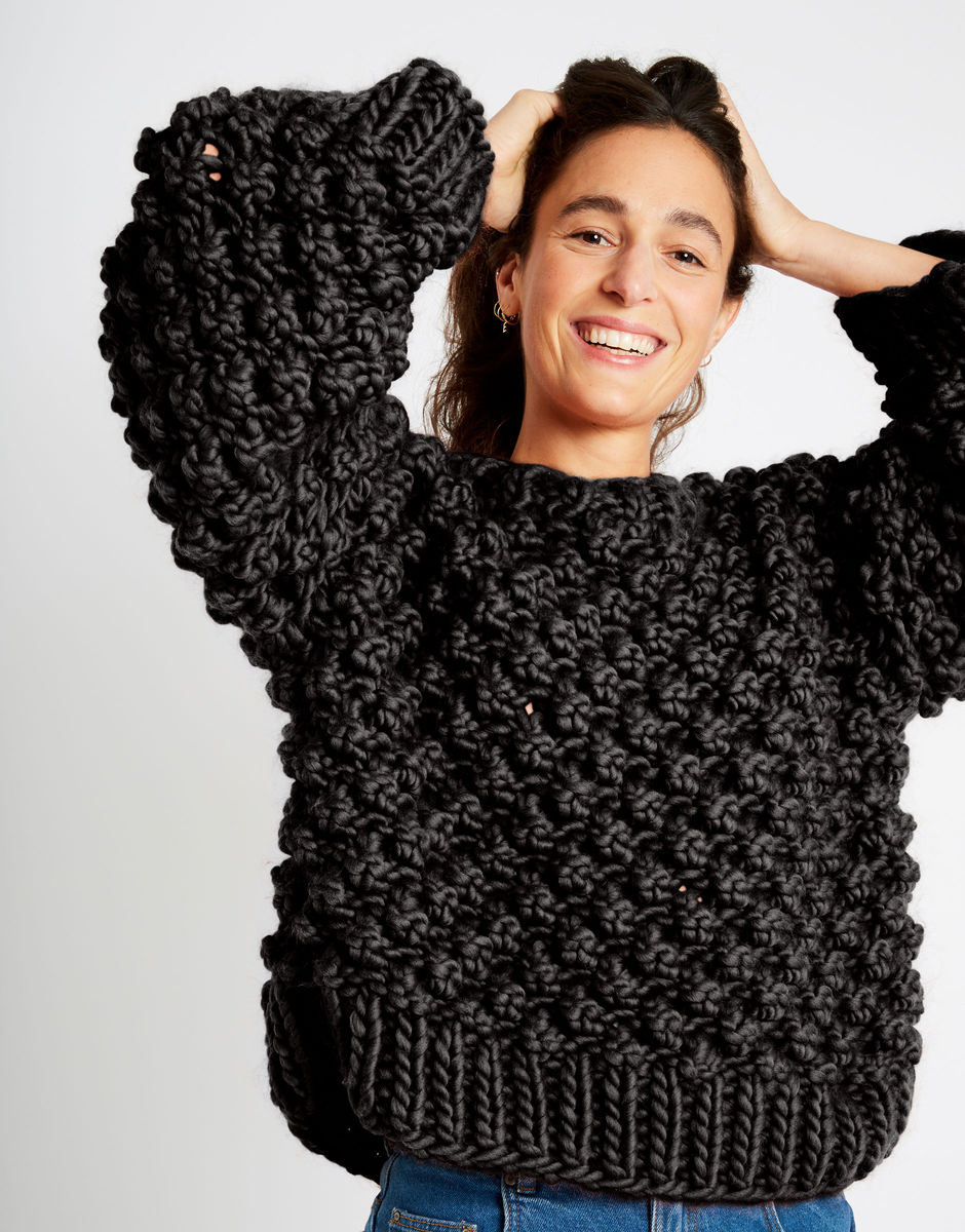 Winter Wonderland Sweater Space Black