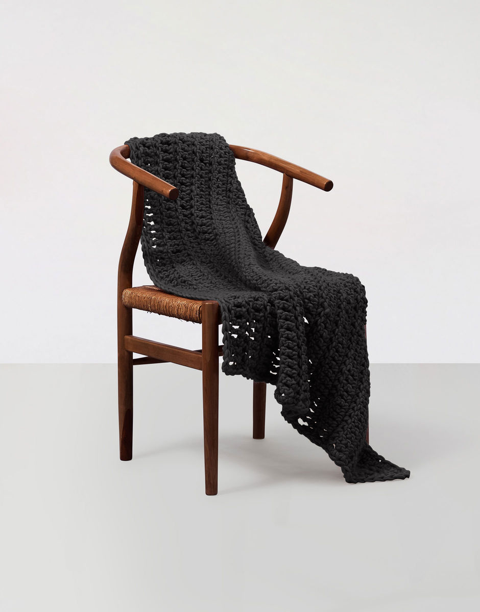 Moonglow Decke Charcoal