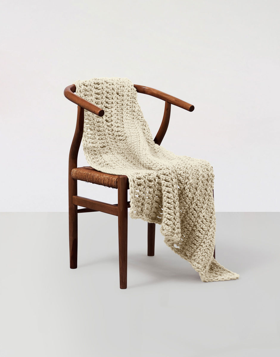 Moonglow Decke Ivory White