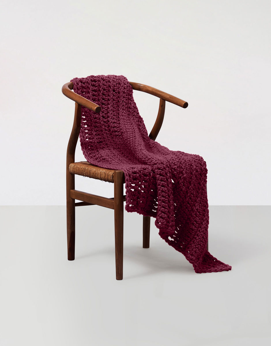 Moonglow Decke Margaux Red