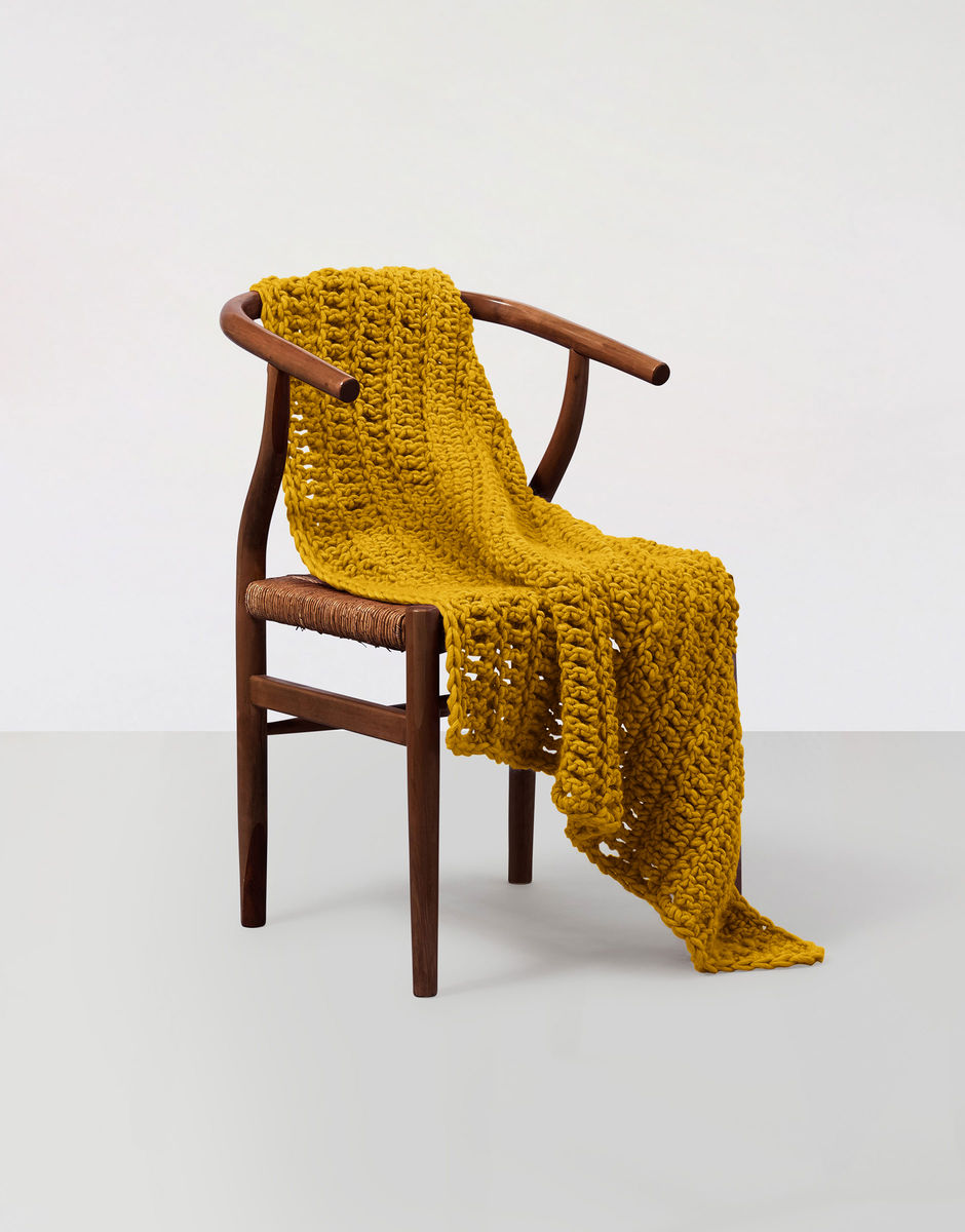 Moonglow Decke Mustard Sally