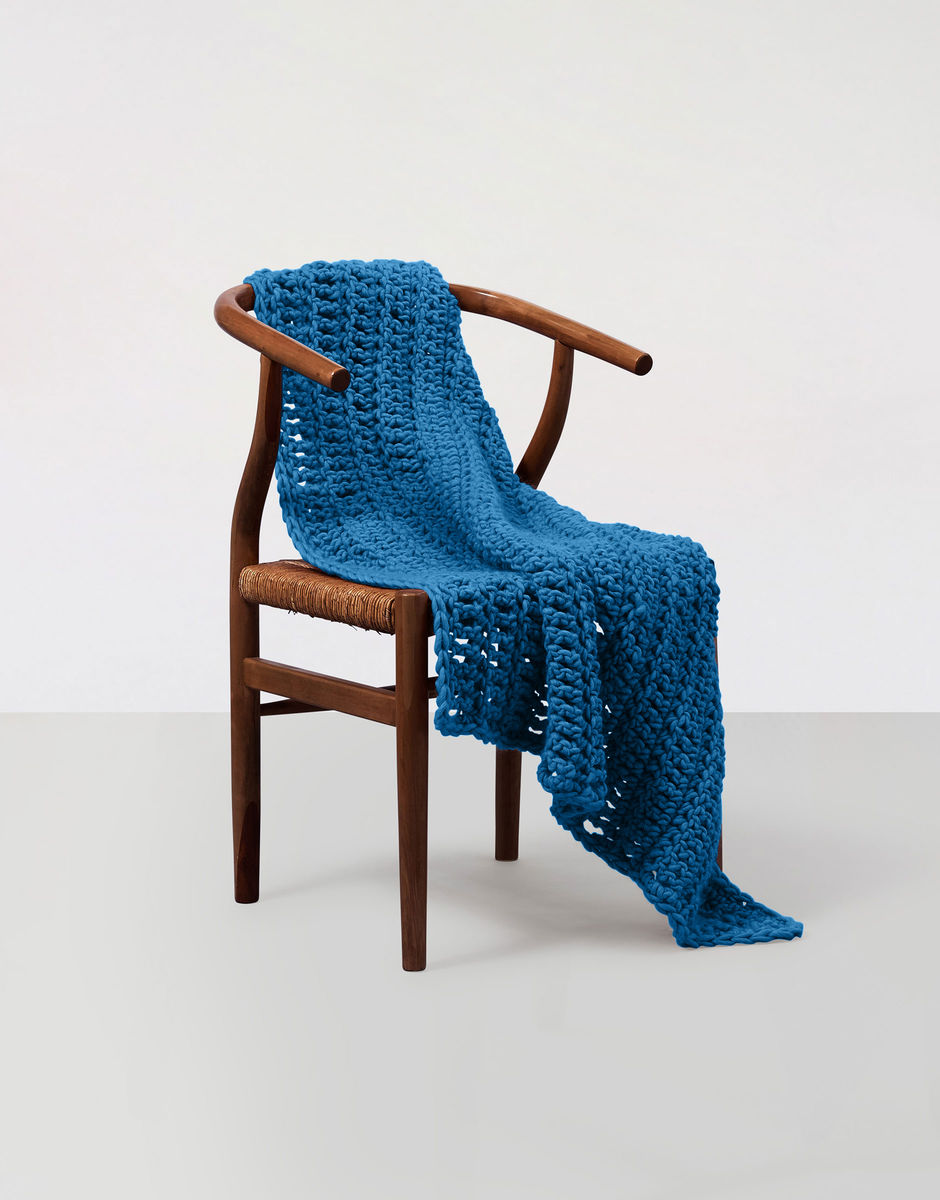 Moonglow Decke Sherpa Blue