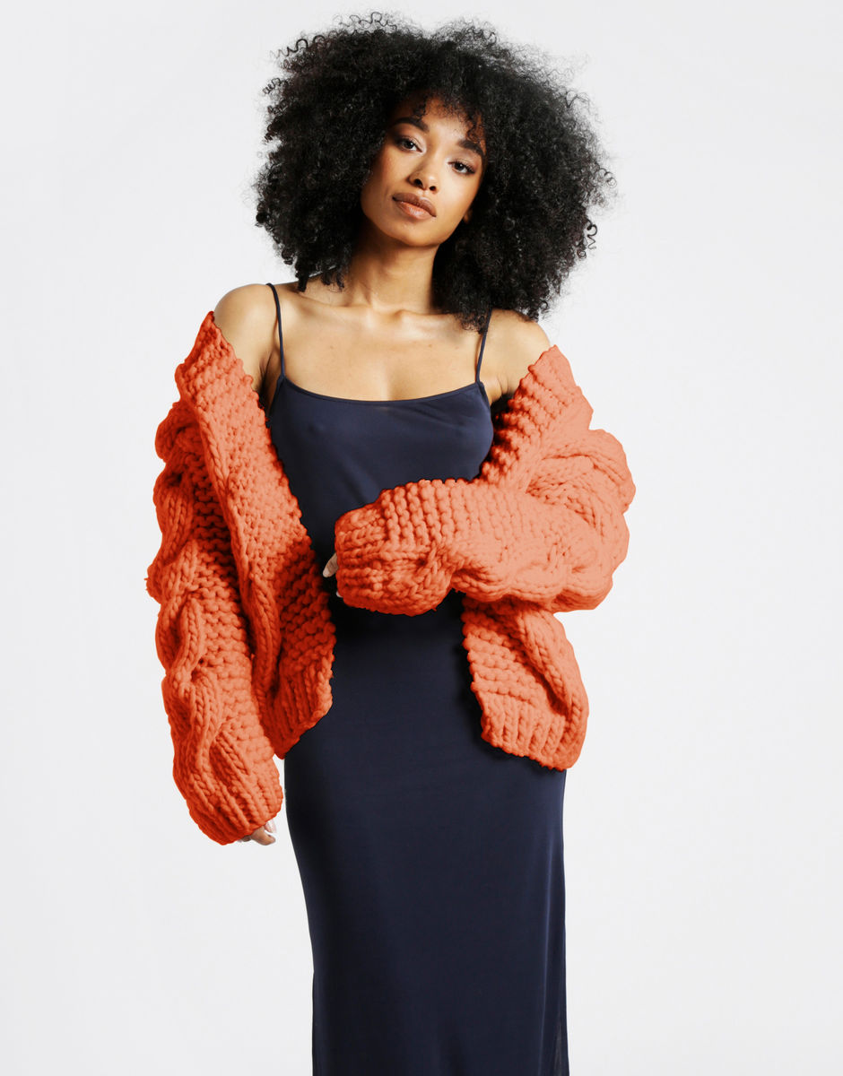 Cable Bomber Earthy Orange