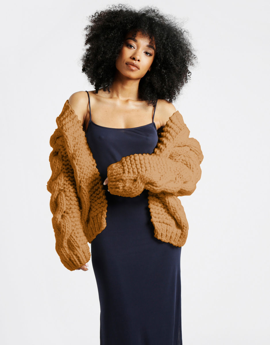 Cable Bomber Brown Sugar