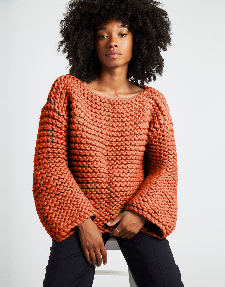Dreamin' Pullover Earthy Orange