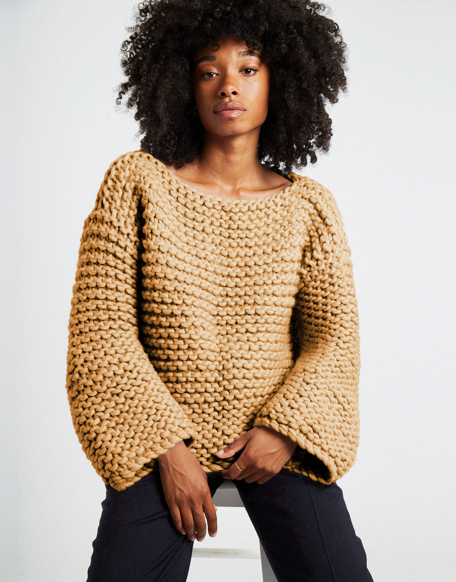Dreamin' Pullover Blonde Beige