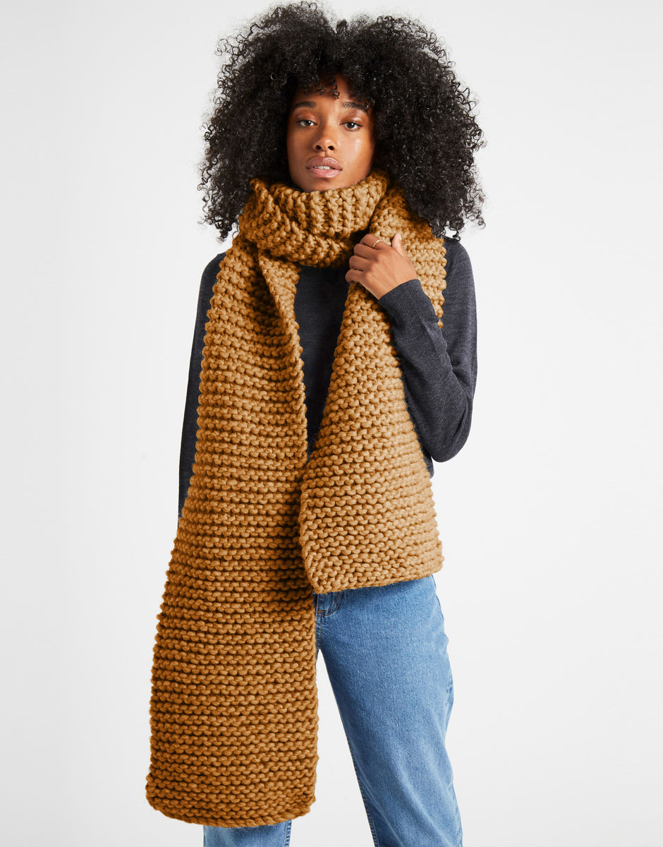 Foxy Roxy Scarf Brown Sugar