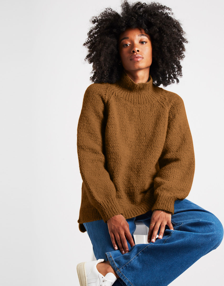 Imagine Pullover Brown Sugar