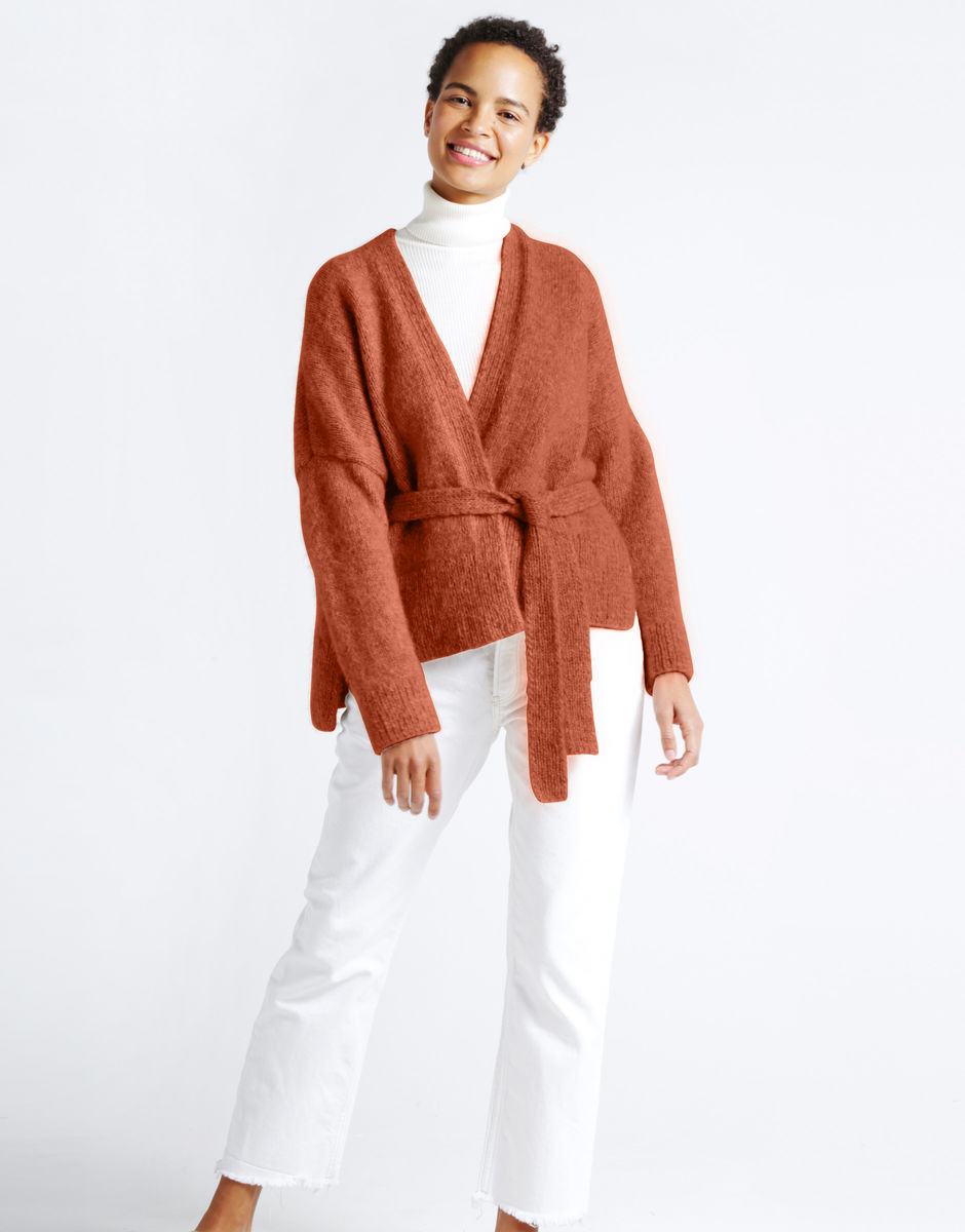Adore Strickjacke Terracotta Blush