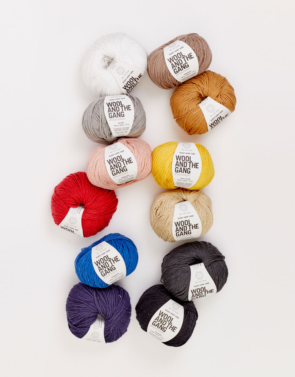 Buddy Hemp Yarn - 12 Knäuel