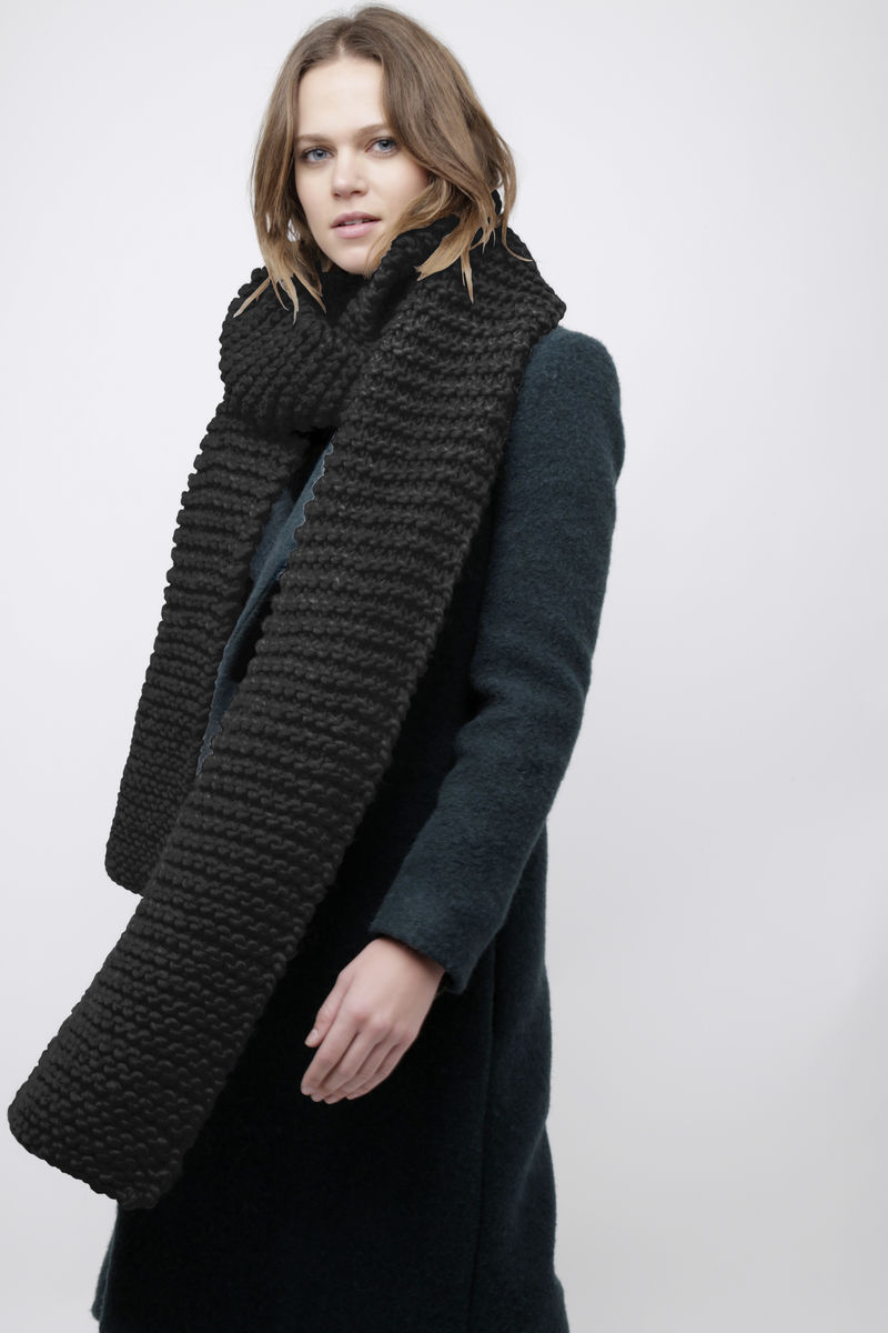 Midi Foxy Roxy Scarf Charcoal