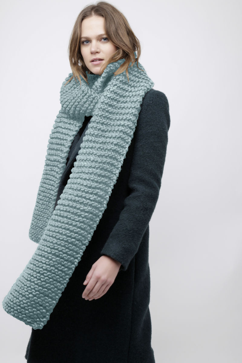 Midi Foxy Roxy Scarf Duck Egg Blue