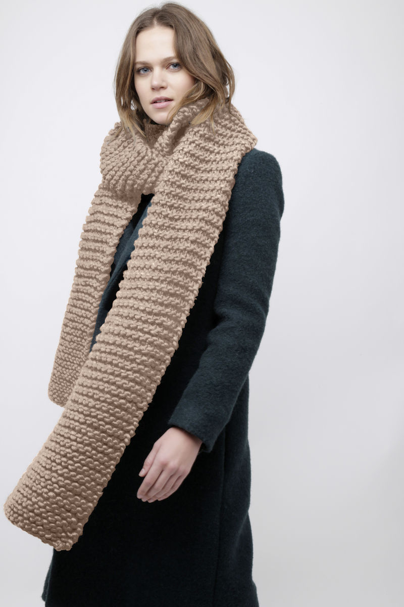 Midi Foxy Roxy Scarf Sand Trooper Beige