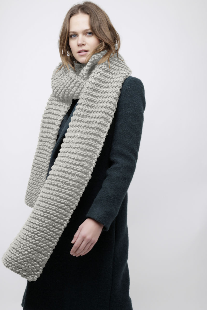 Midi Foxy Roxy Scarf Rocky Grey