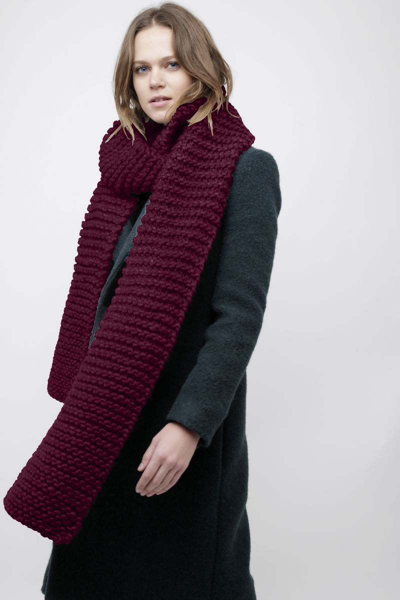 Midi Foxy Roxy Scarf Margaux Red