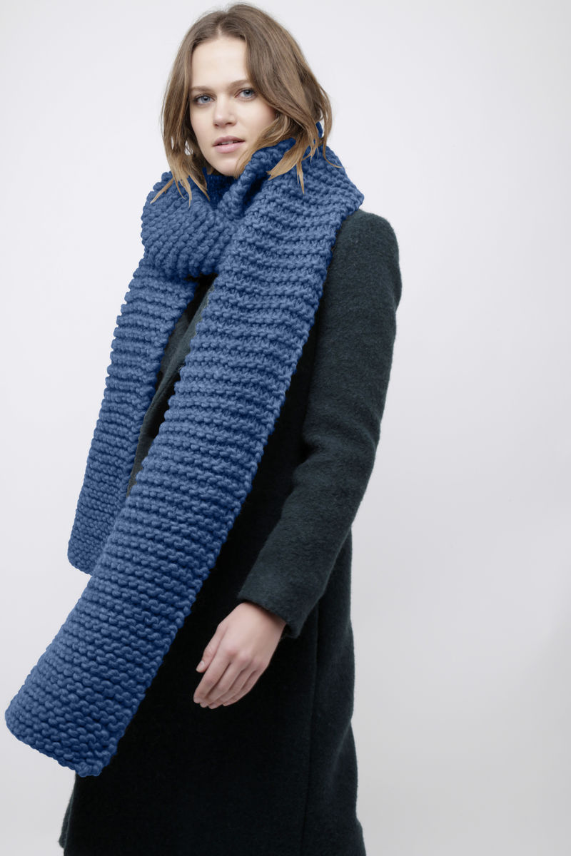 Midi Foxy Roxy Scarf Dusty Denim
