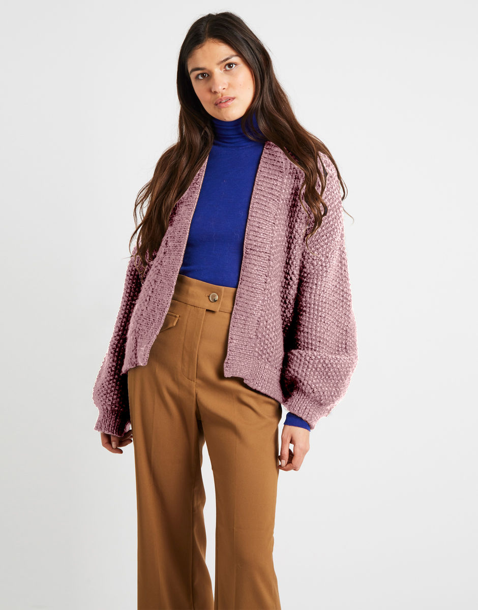 Grace Cardigan Cameo Rose