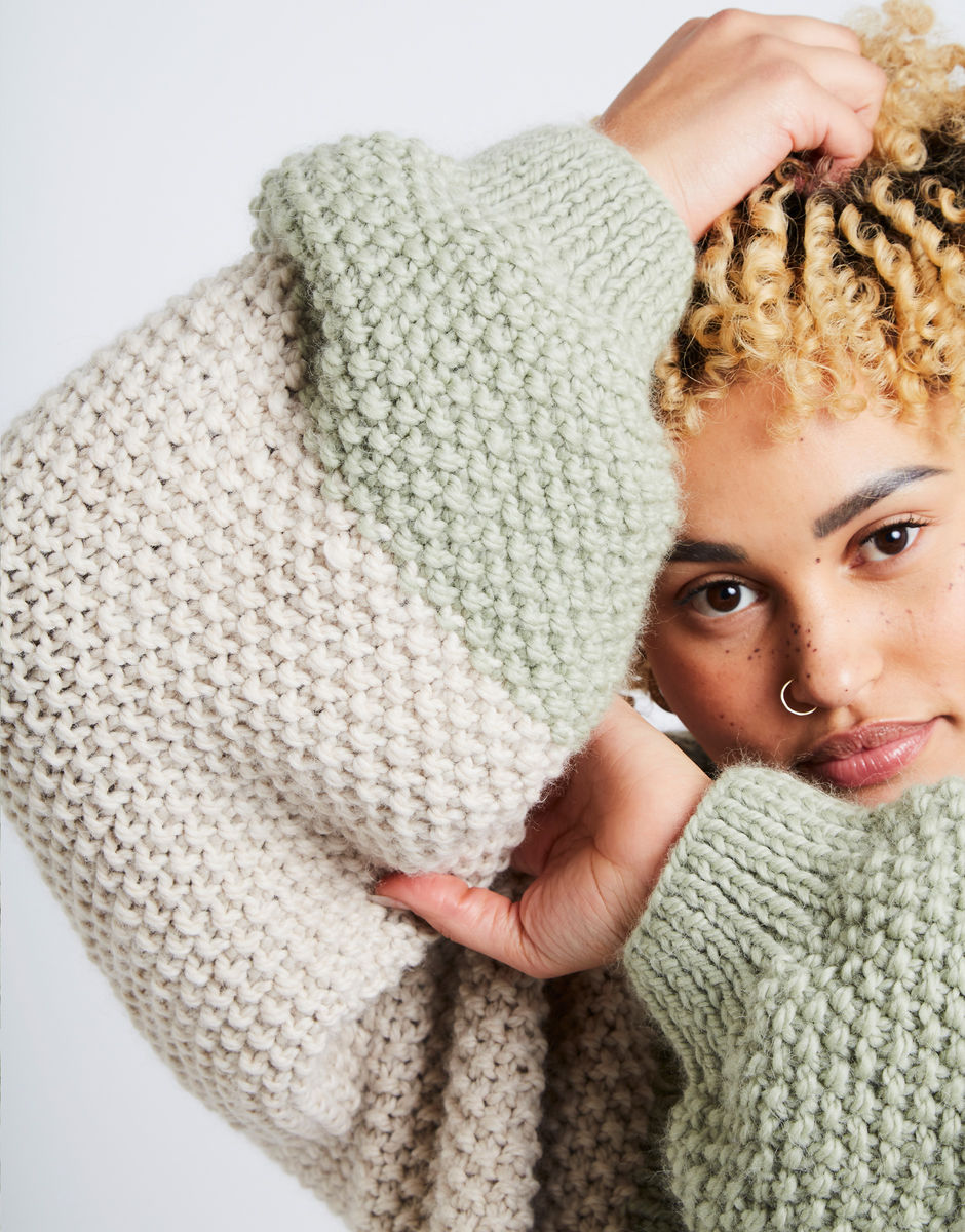 Grace Cardigan Two Tone