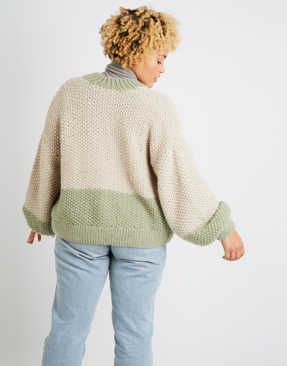 Grace Cardigan Two Tone