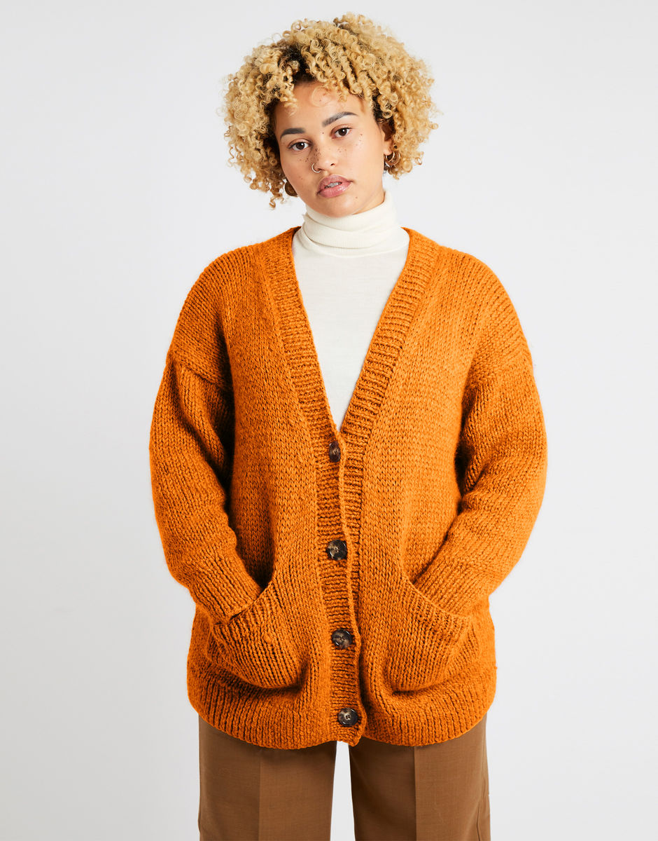 Cardigan Elizabeth Chestnut Brown