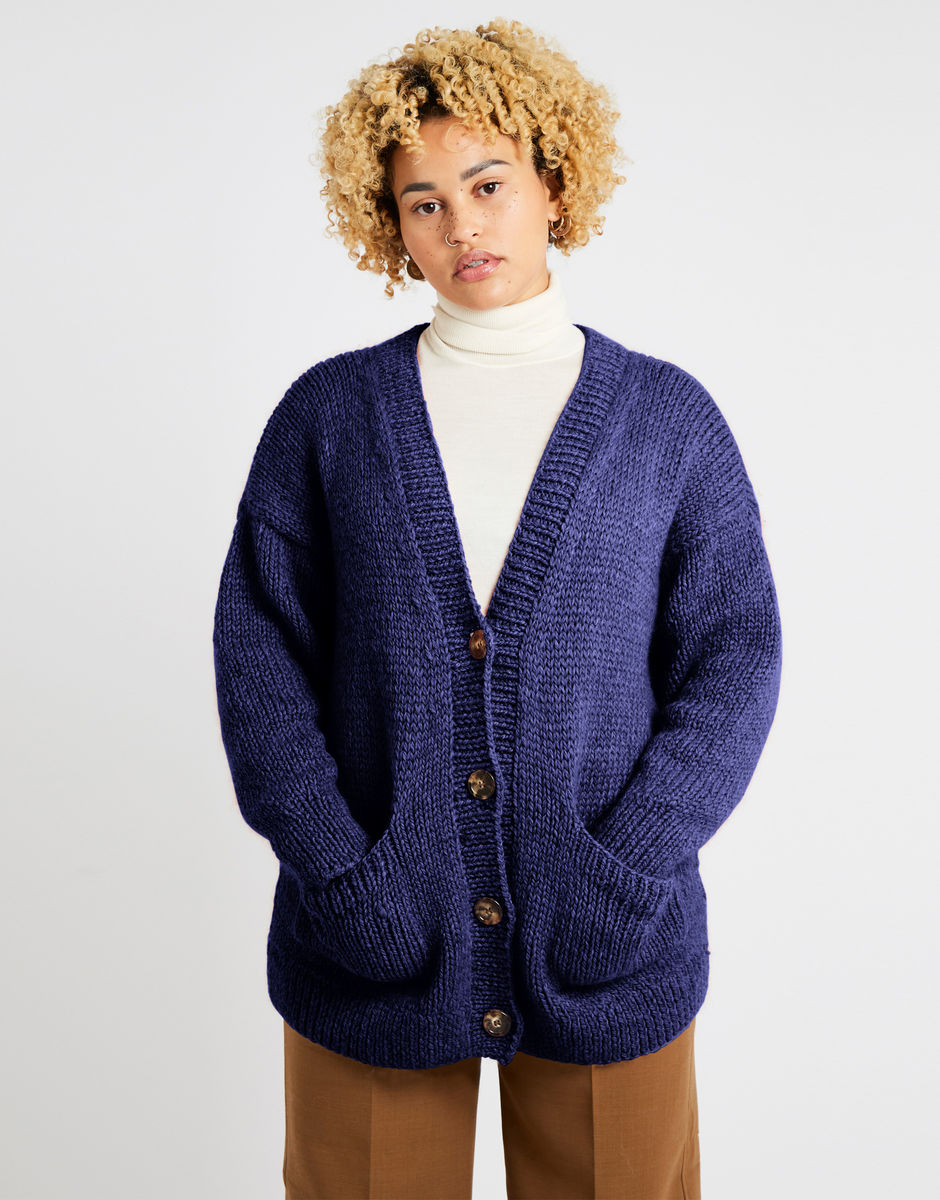 Cardigan Elizabeth Midnight Blue