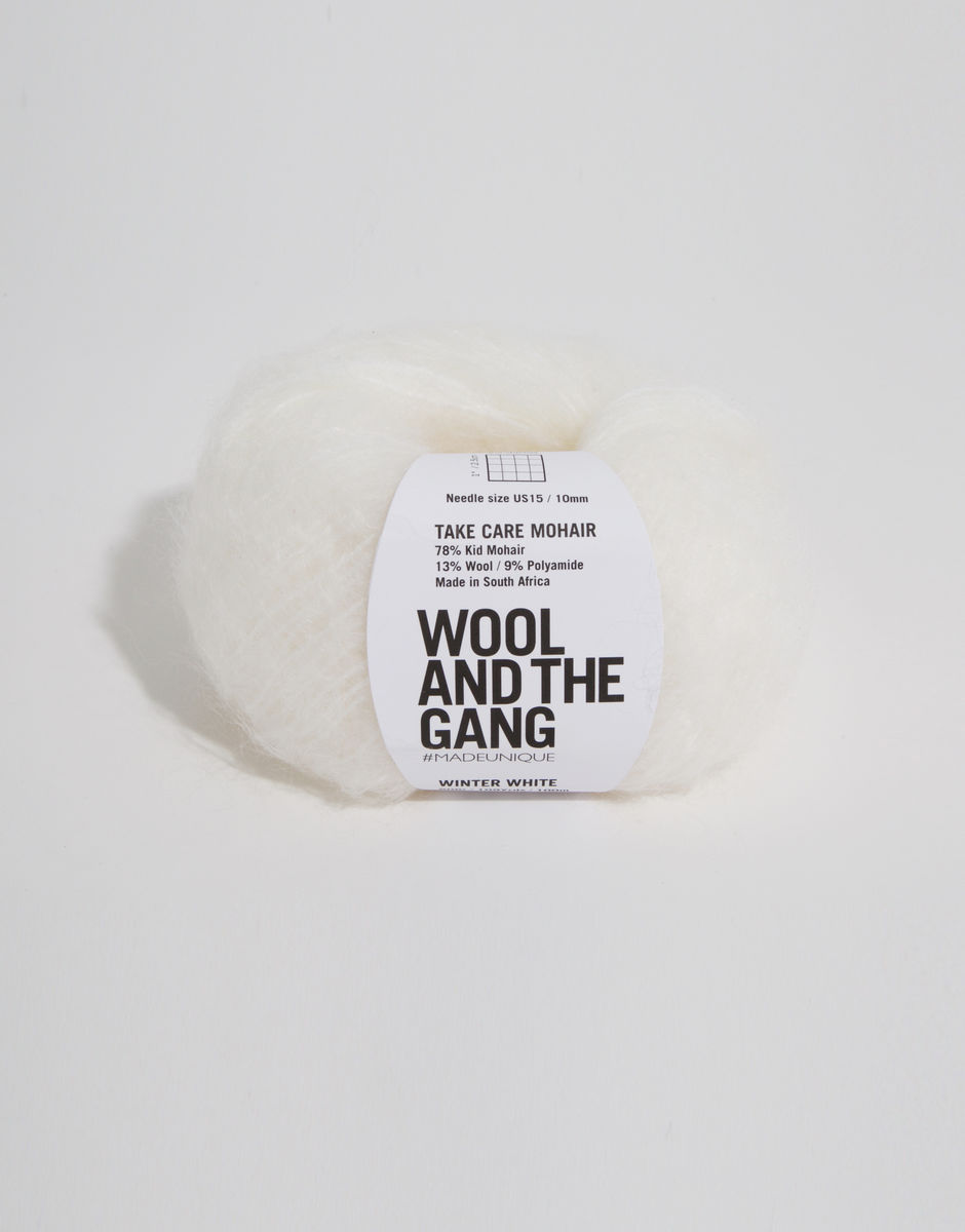 Take Care Mohair Winter White