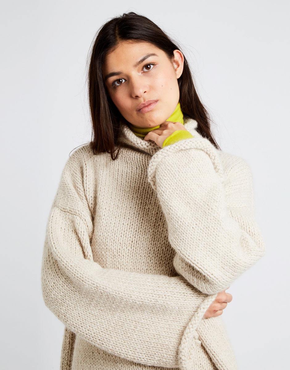 Audrey Sweater Ivory White