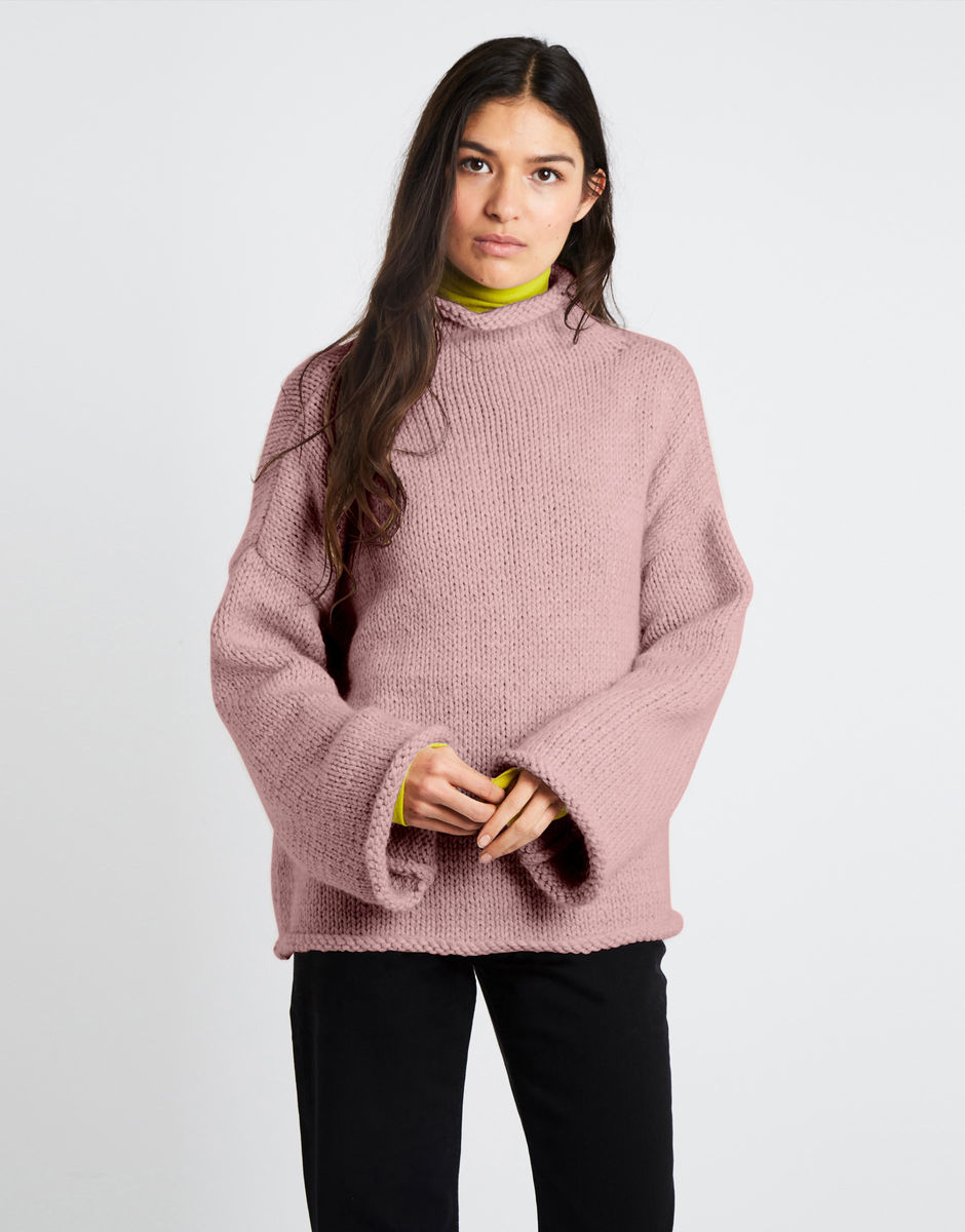 Audrey Sweater Cameo Rose
