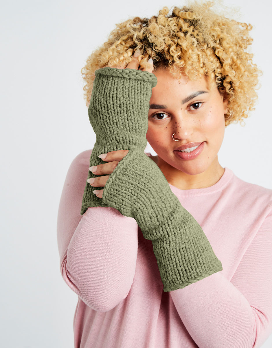 Kate Mittens Eucalyptus Green