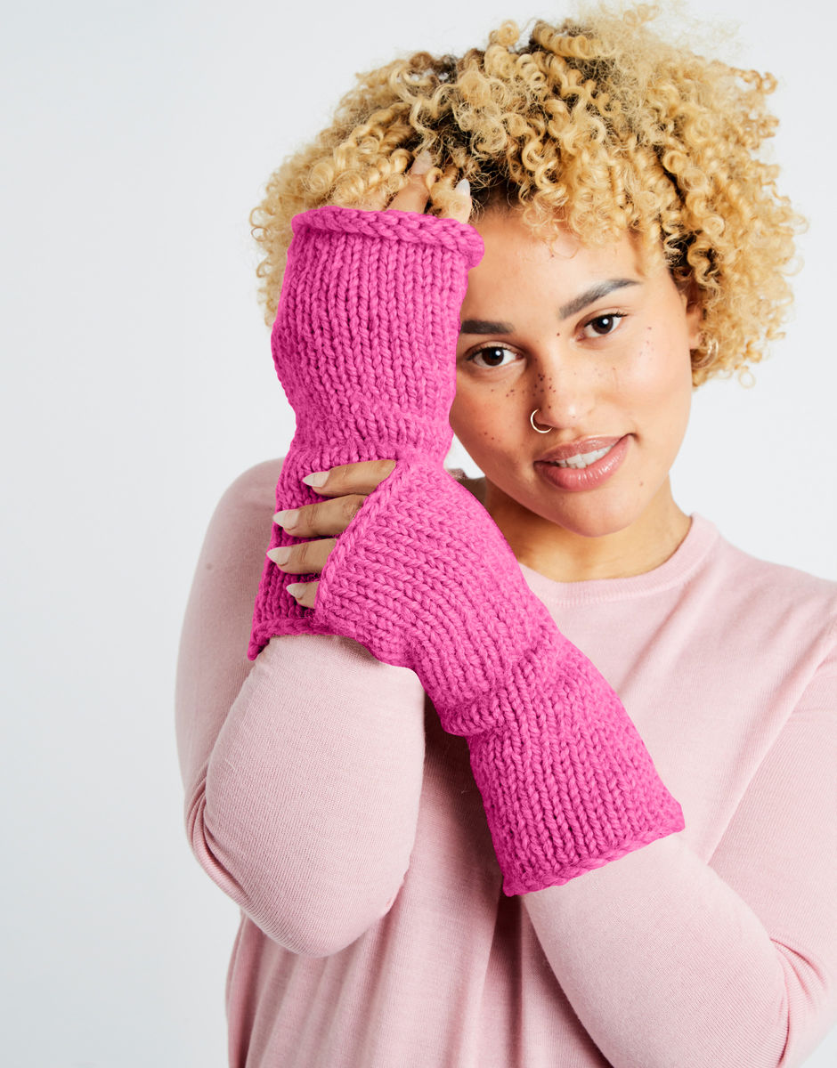 Kate Mittens Bubblegum Pink