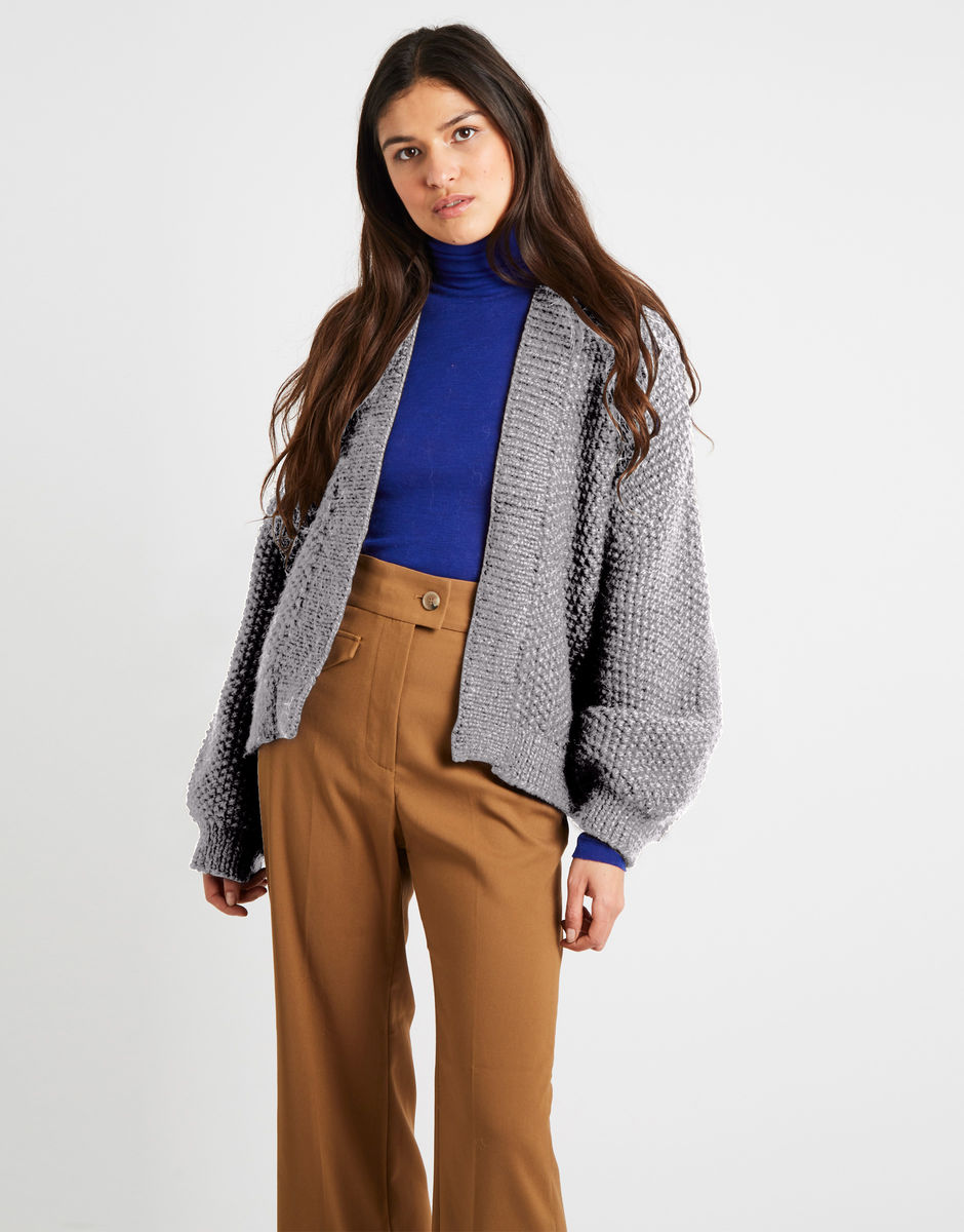 Grace Cardigan Rocky Grey