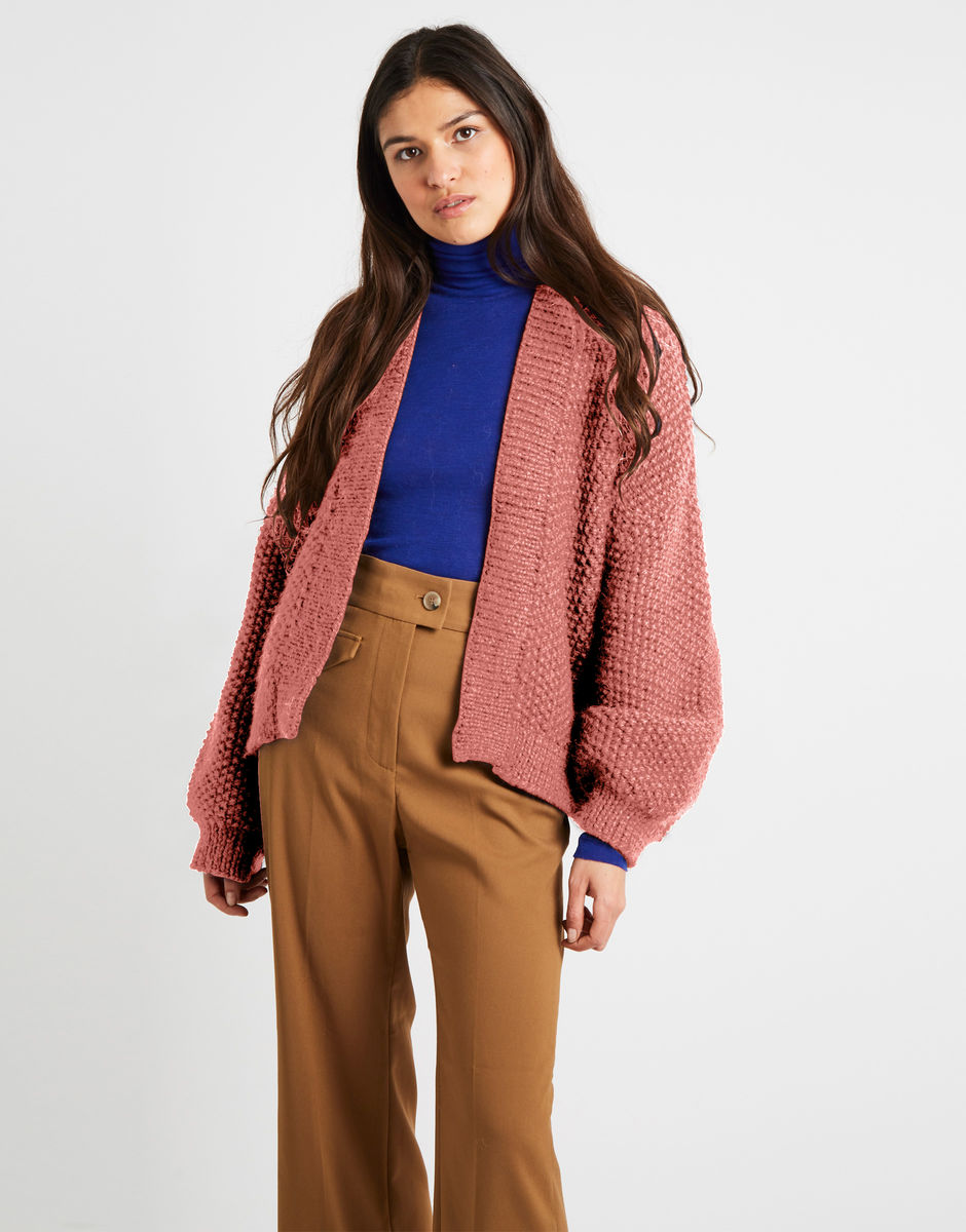 Grace Cardigan Rocksalt Red