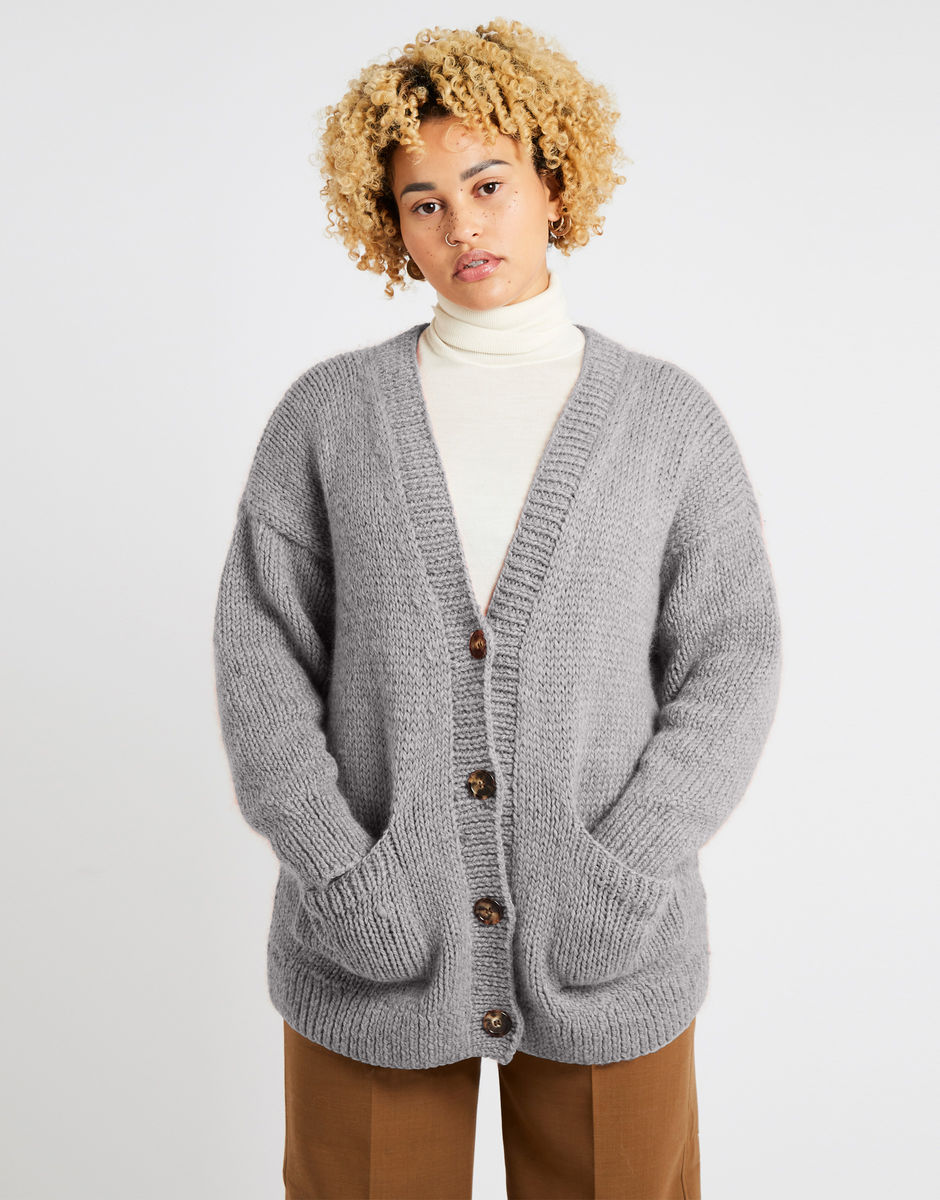 Cardigan Elizabeth Rocky Grey