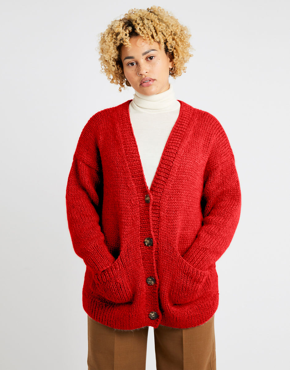 Cardigan Elizabeth True Blood Red
