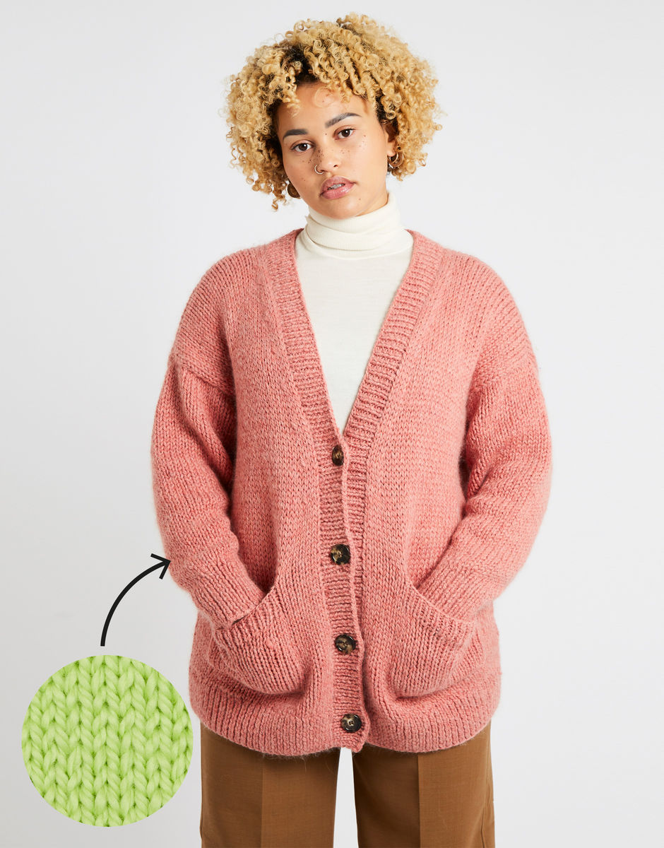 Cardigan Elizabeth Lime Sorbet