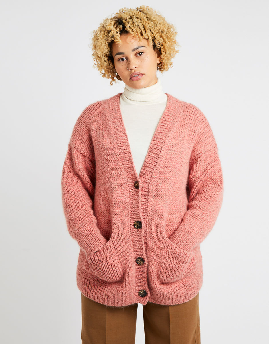 Cardigan Elizabeth Rocksalt Red
