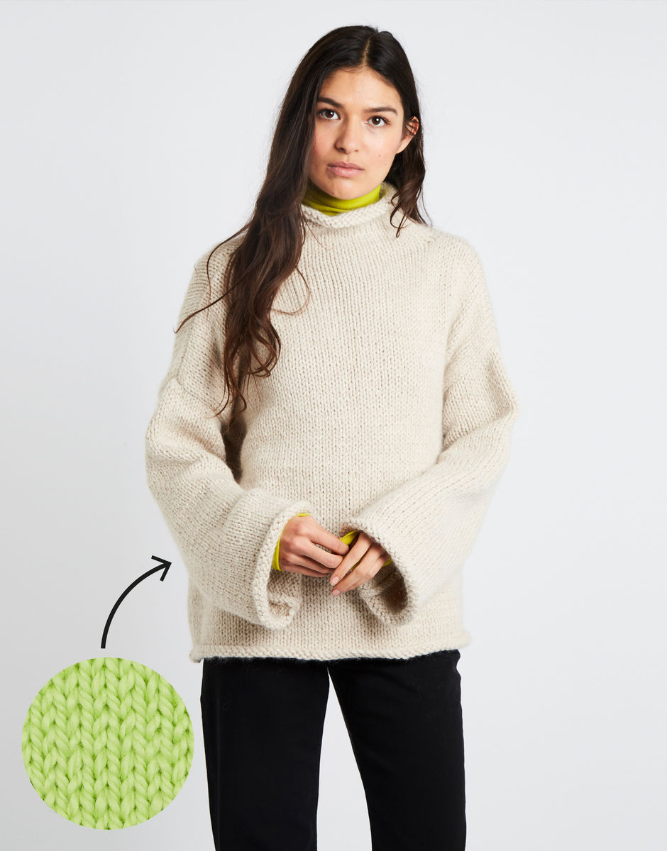 Audrey Sweater Lime Sorbet