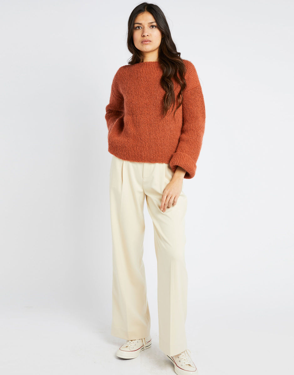 Stronger Pullover Terracotta Blush