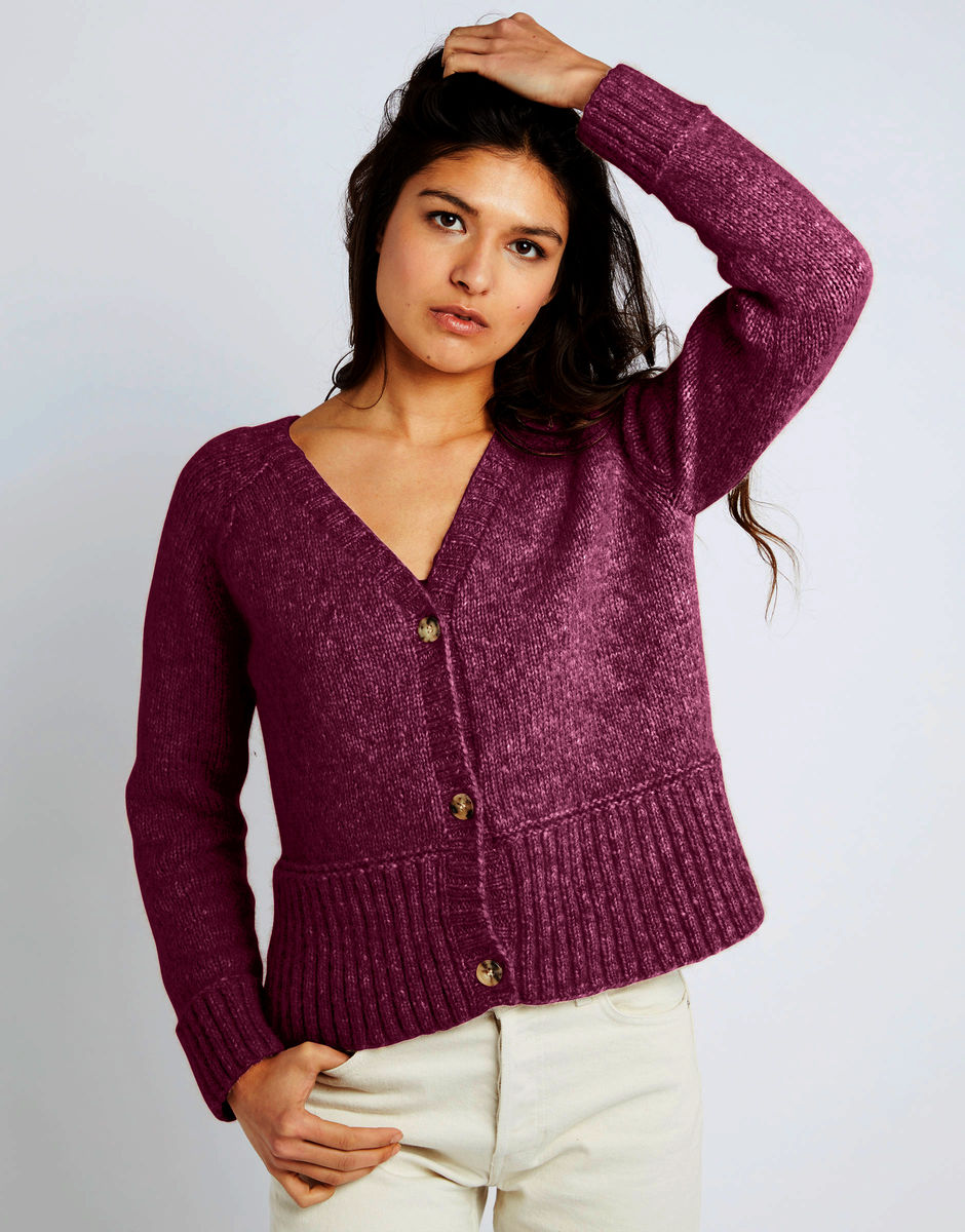 Happy Cardigan Margaux Red