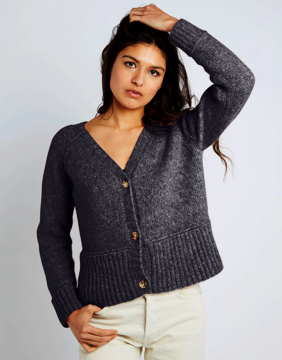 Happy Cardigan Midnight Blue