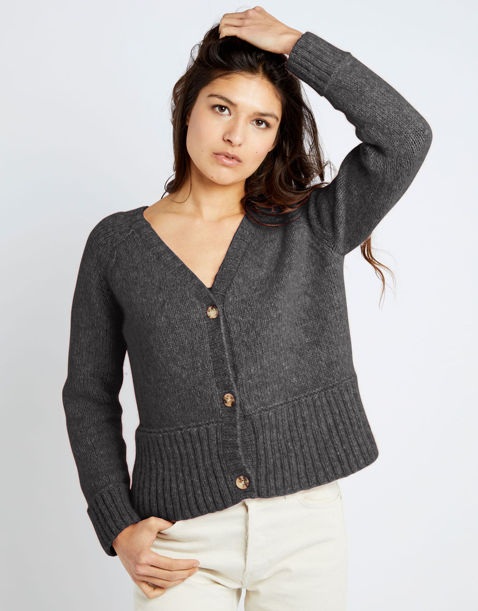 Happy Cardigan Space Black