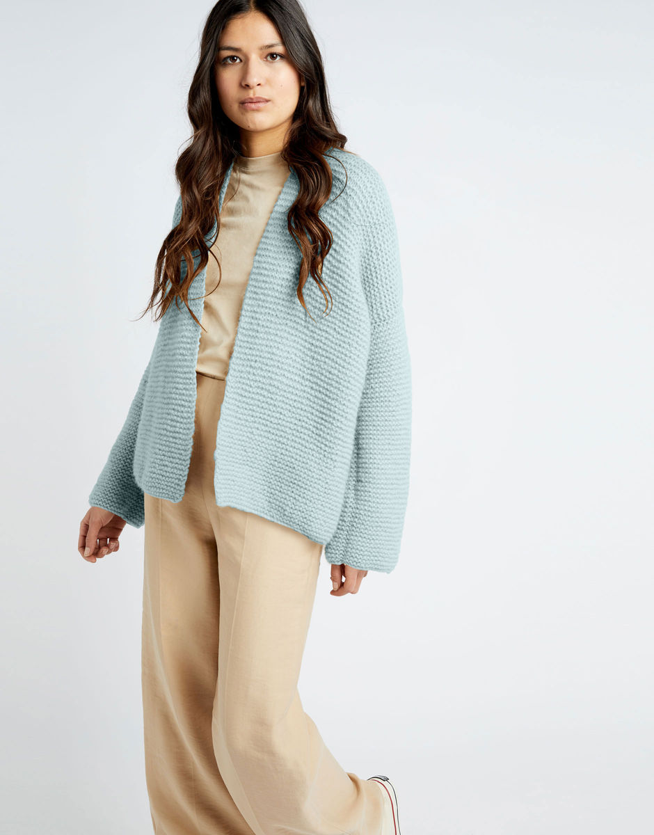 Gotta Feeling Cardigan Duck Egg Blue