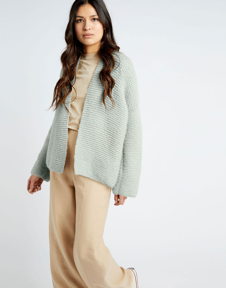 Gotta Feeling Cardigan Eucalyptus Green